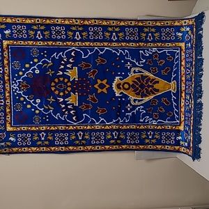 Islam Muslim Temple Mosque Prayer Rug / Wall Hanging Saudi Arabia